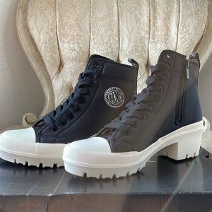 DKNY Combat Boots Sz 7.5